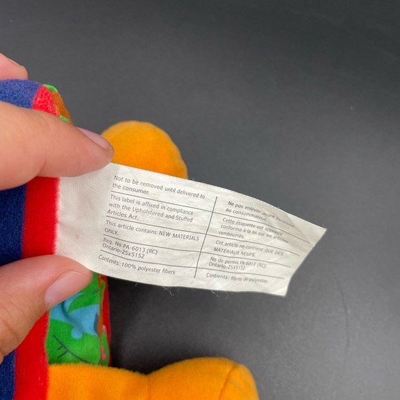 Backyardigans Tyrone plush childrens 13 in puppet book - Picture 5 of 5